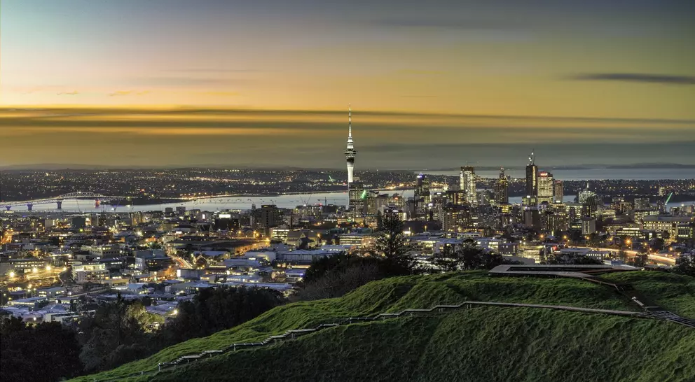 Auckland city skyline - New Zealand