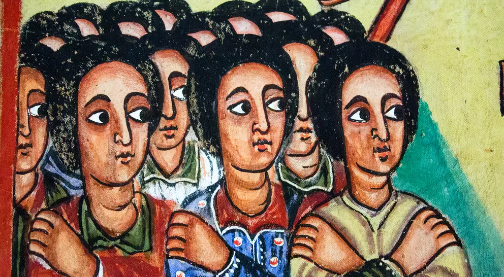 Azwa Mariam Monastery near Bahar Dar Ethiopia