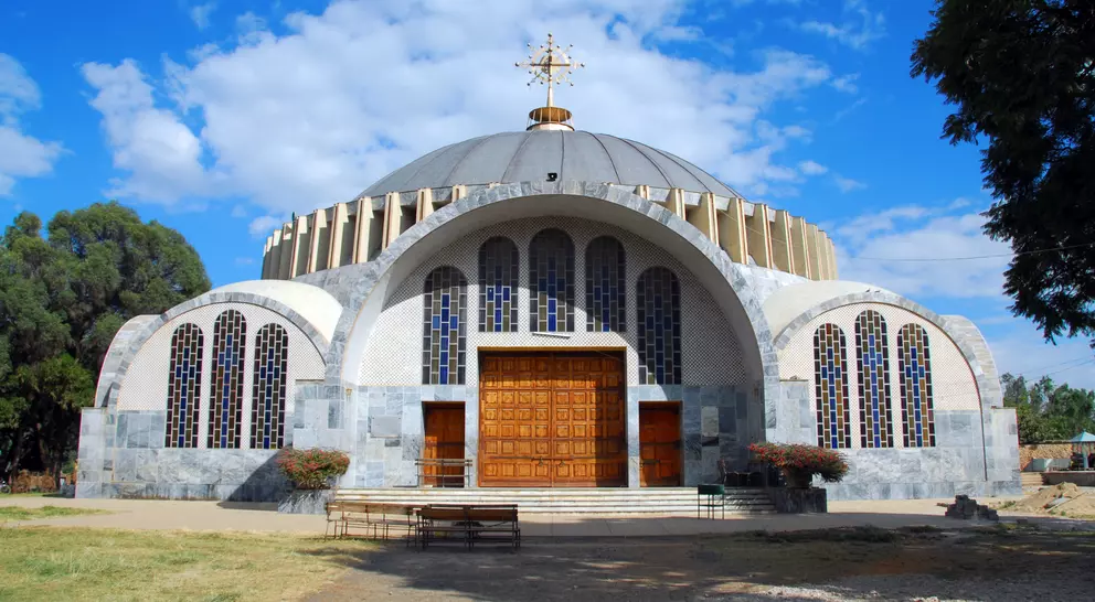 Church of St Mary of Zion in Axum Ethiopia