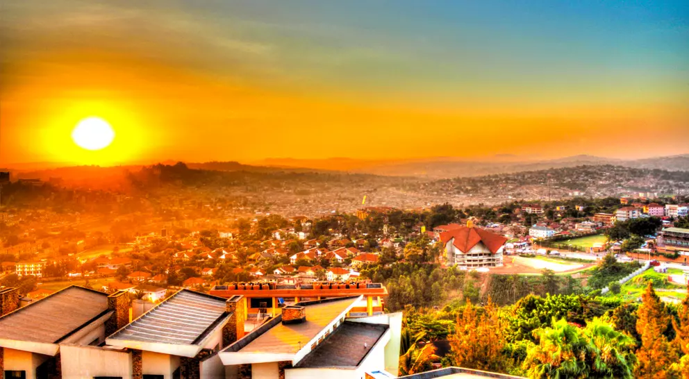 Sunset captured from Naguru