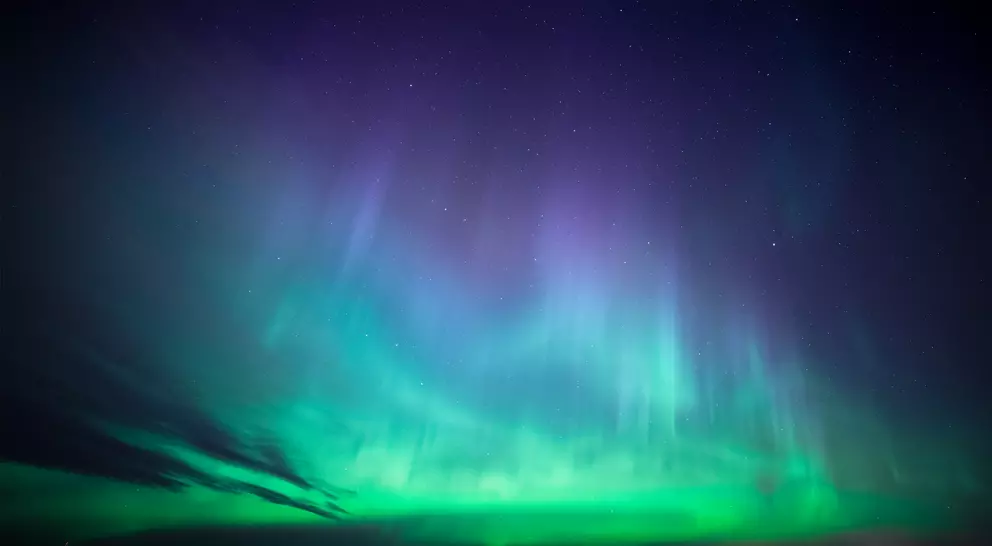 Beautiful Northern Lights aurora borealis borealisgreen Norway nature