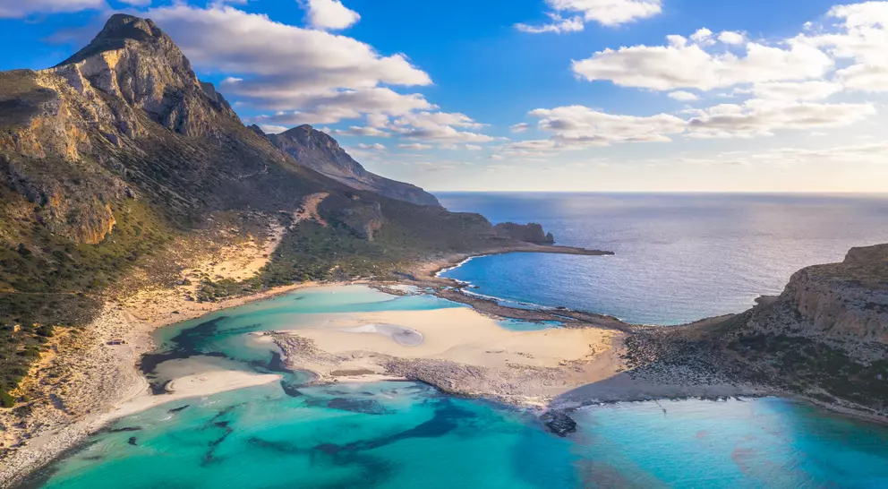 Amazing view of lagoon with magical turquoise waters, lagoons, tropical beaches of pure white sand