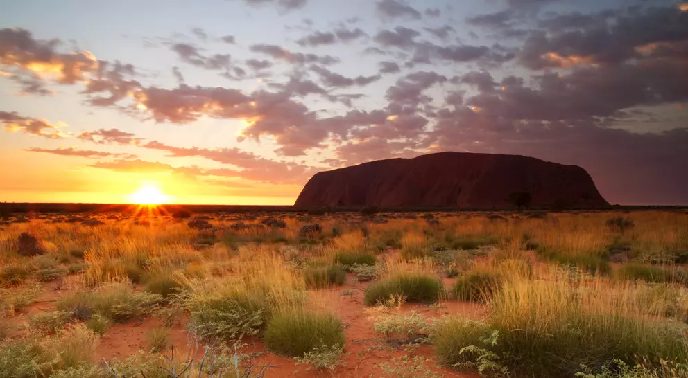 Uluru Dawn Northern Territory