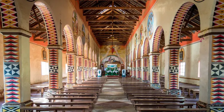 Interior of the Bembeke Cathedral