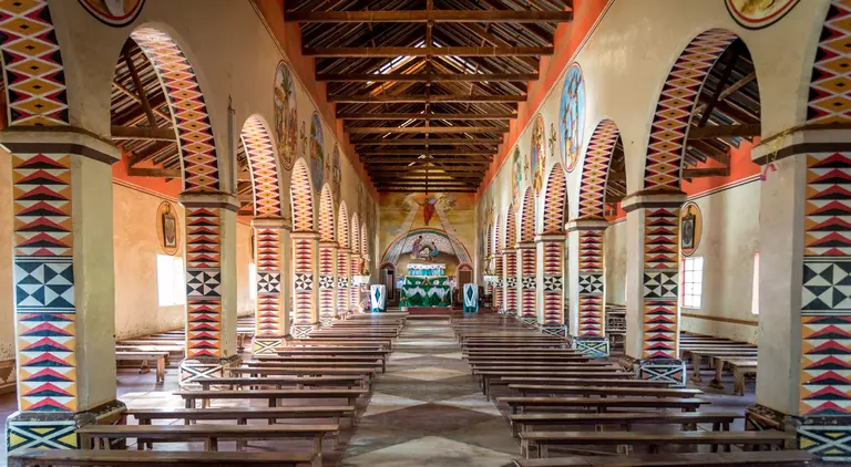 Interior of the Bembeke Cathedral