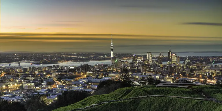 Auckland city skyline - New Zealand
