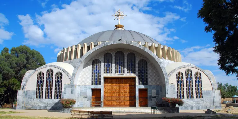 Church of St Mary of Zion in Axum Ethiopia