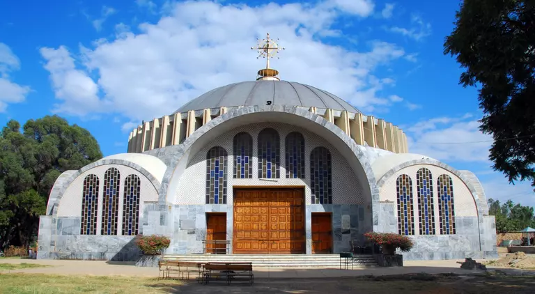 Church of St Mary of Zion in Axum Ethiopia
