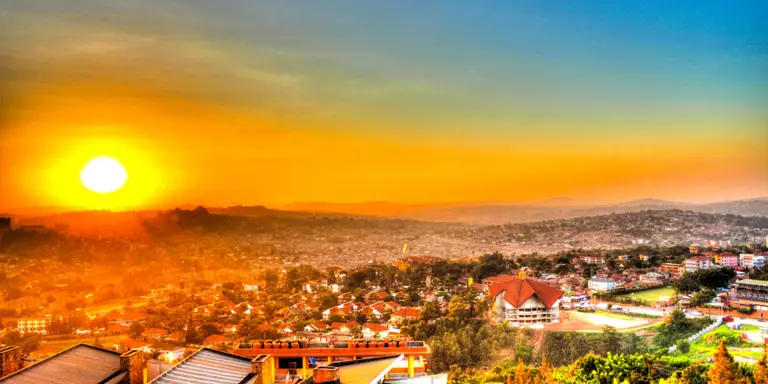 Sunset captured from Naguru