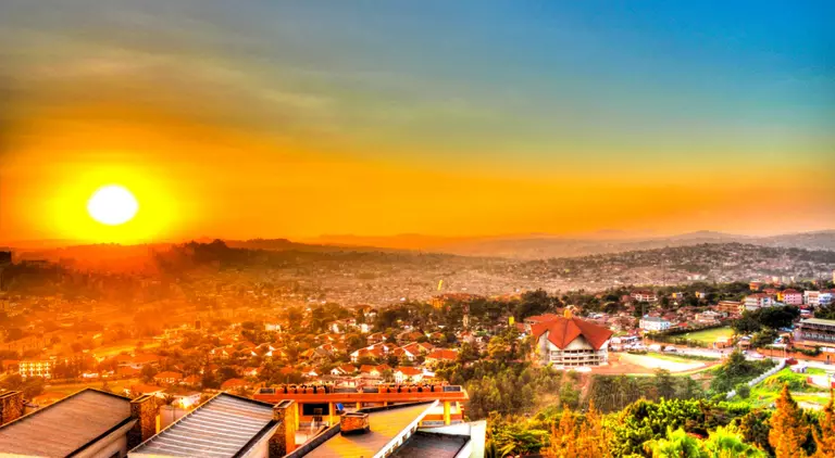 Sunset captured from Naguru