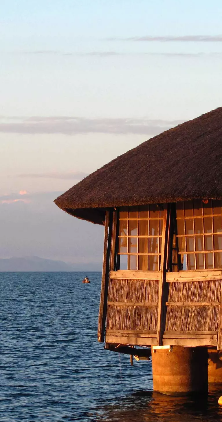 Abandoned water-house