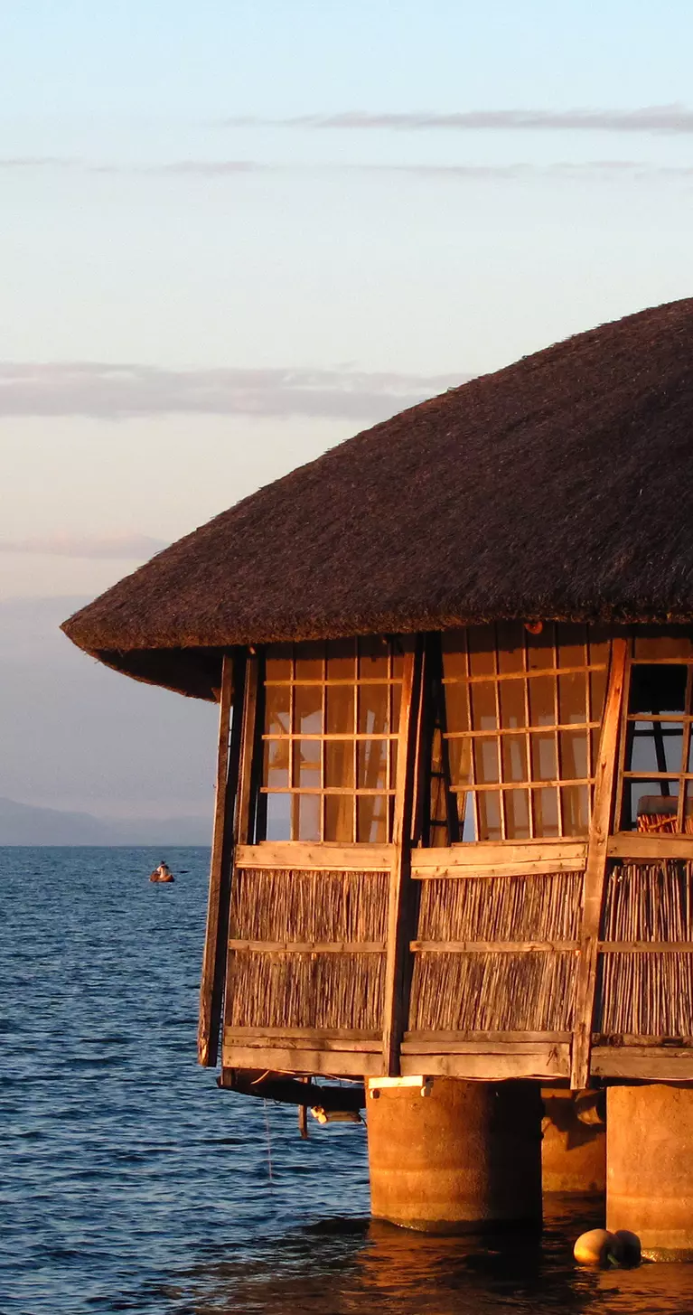 Abandoned water-house