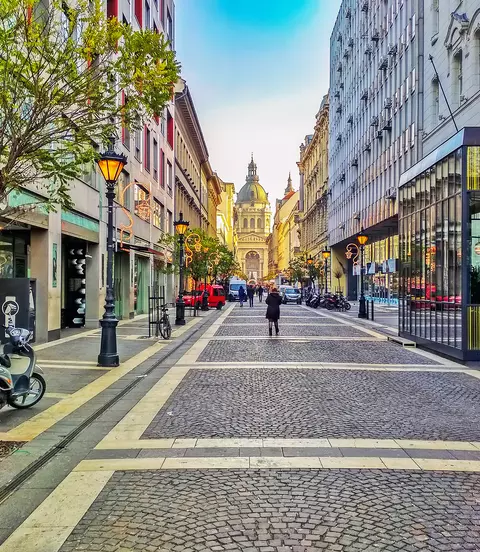 Street in Budapest