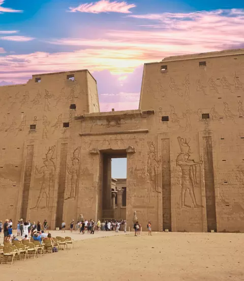The Temple of Horus, Edfu Egypt