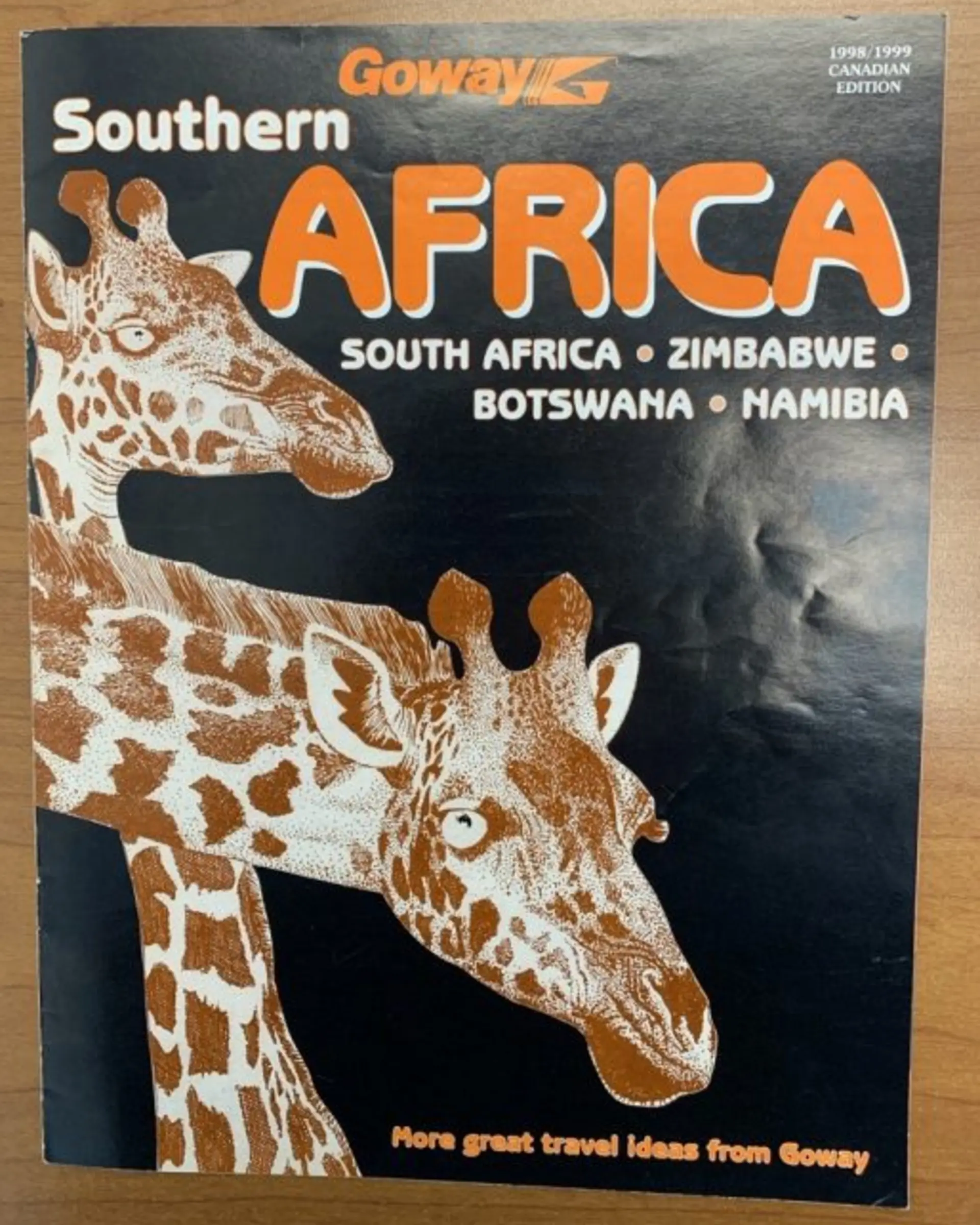 Goway’s first Africa brochure was published in 1999 as a two-colour print.