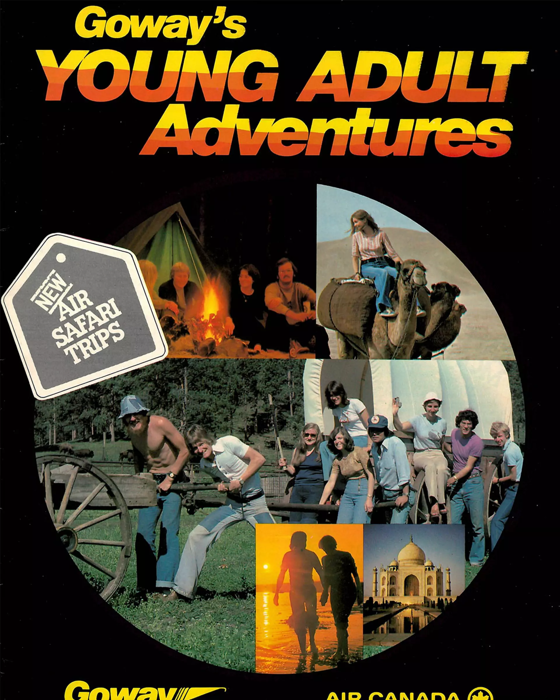 Cover of Goway's Young Adult Adventures brochure