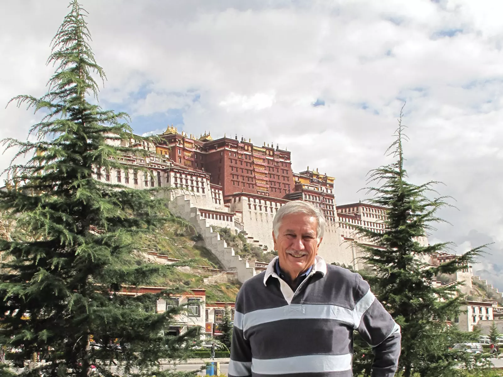 Bruce Hodge in Tibet