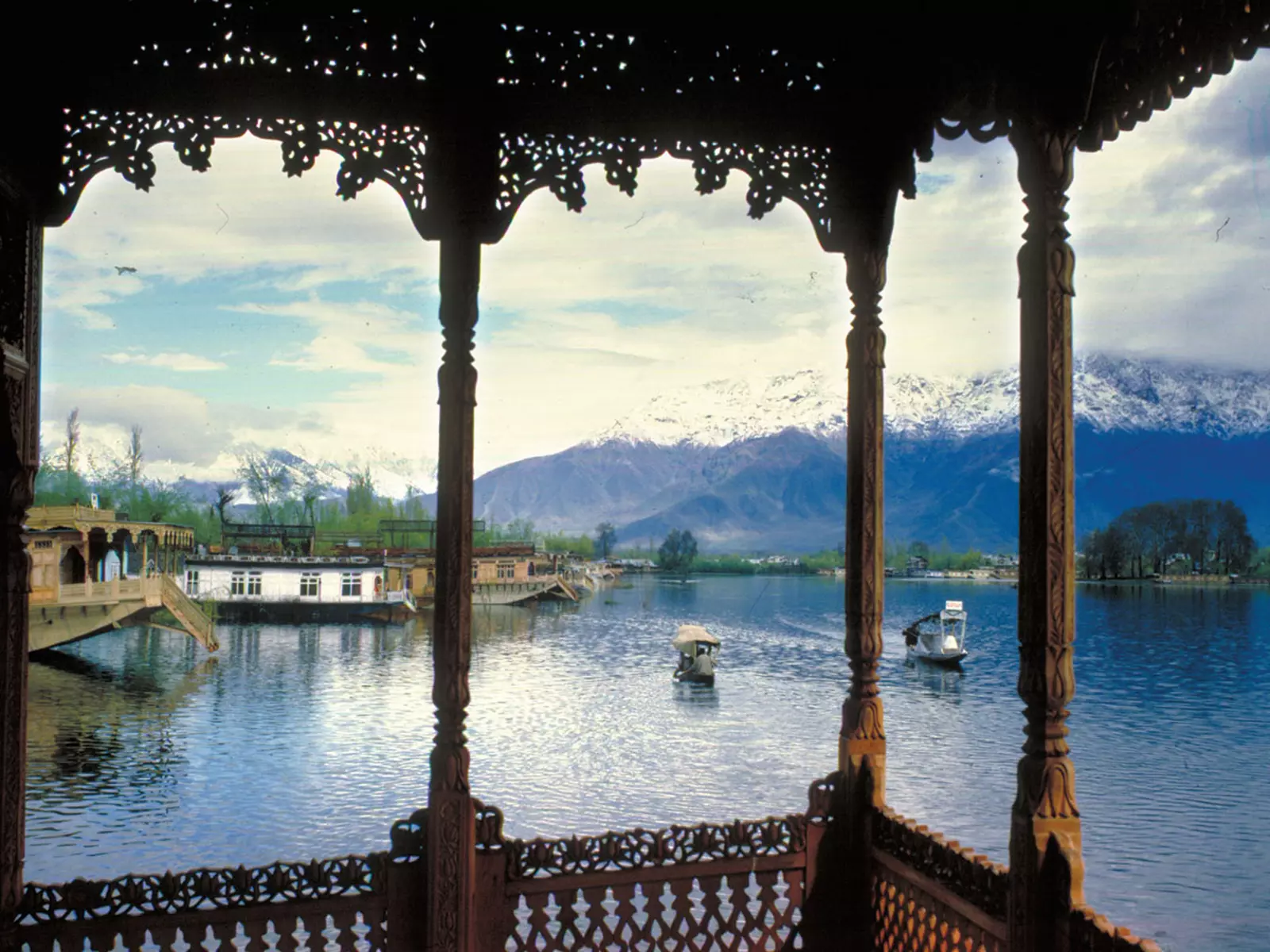 View of Dal Lake in Kashmir