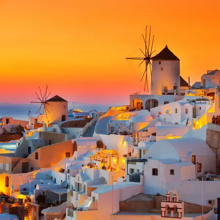 Oia sunset
