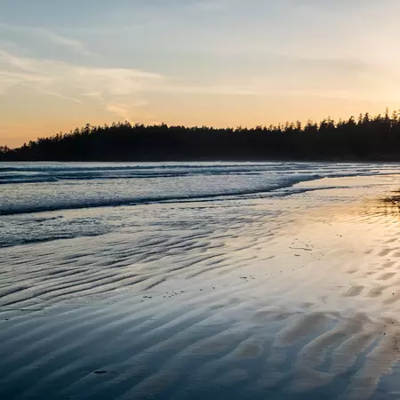 Sunset in Tofino, British Columbia