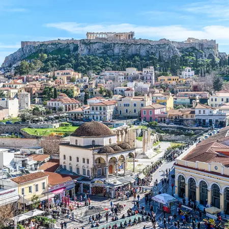 Athens from above
