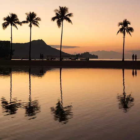 Sunrise in Waikiki