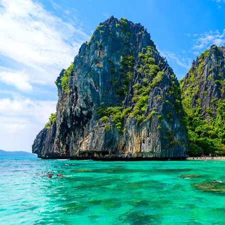 Kayak the calming waters surrounding El Nido