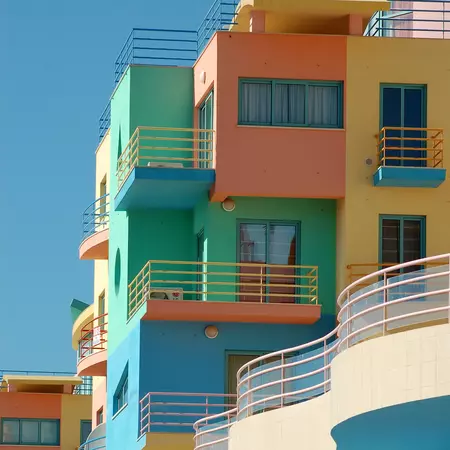 Capture the colours of the streets of Albufeira