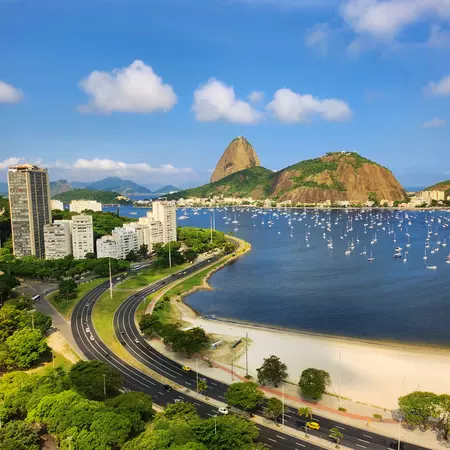 Botafogo Beach in Rio de Janeiro