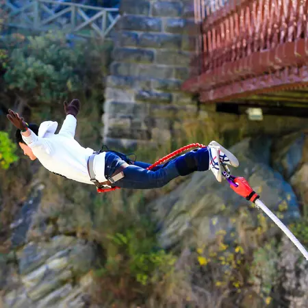 Bungy jump, New Zealand
