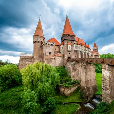 Corvin Castle in Romania
