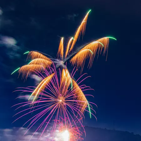 Fireworks over Rio