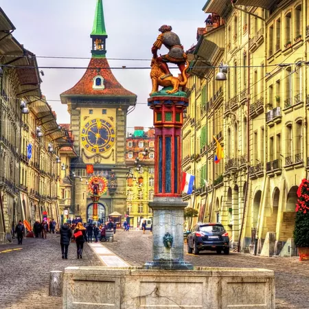 The Fountain on Kramgasse, Bern