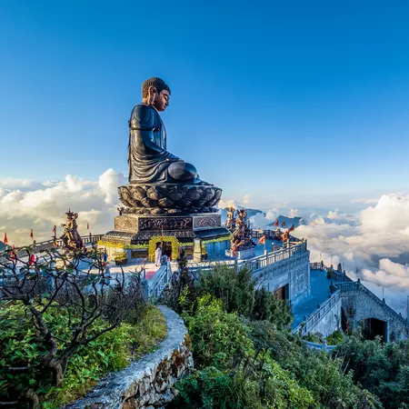Giant Buddha, Mount Fansipan, Sapa