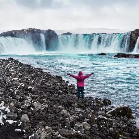 Godafoss Waterfall