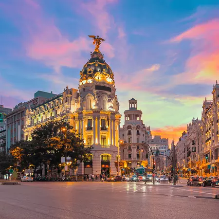 Gran Via, Madrid