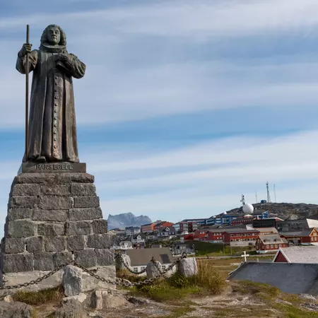 Hans Egede Statue, Nuuk