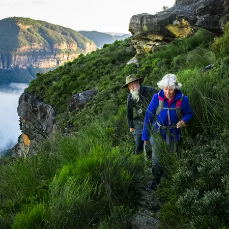 Hiking in Australia's Blue Mountains