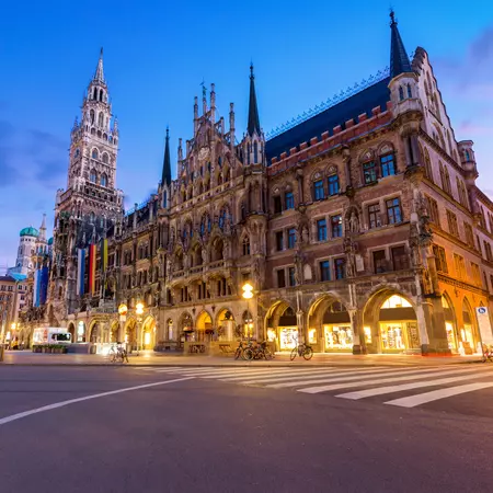 Marienplatz and Munich City Hall