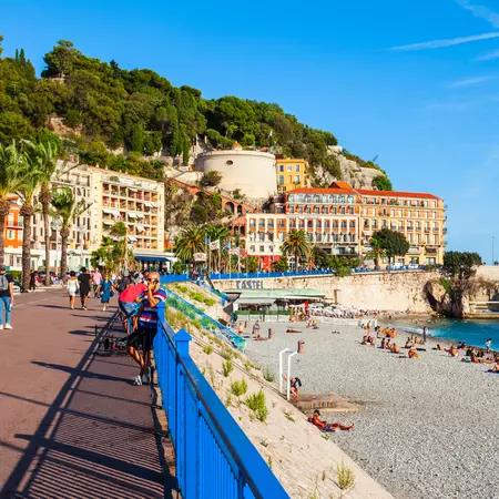 Plage Blue Beach, Nice