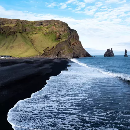Reynisfjara black sand beach