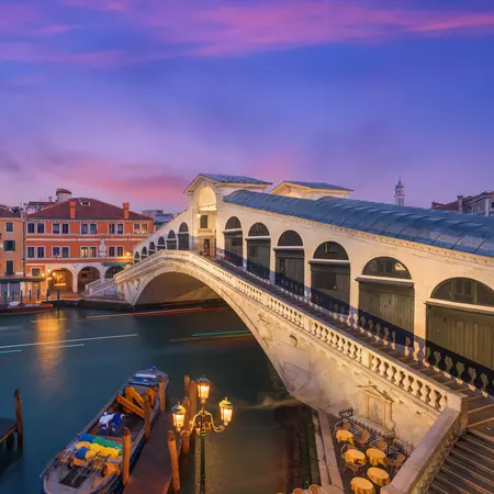 The Rialto Bridge, Venice