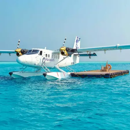 Seaplane Transfer, Hurawalhi