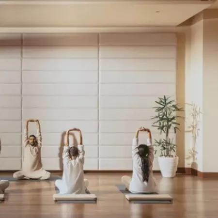 Yoga at Six Senses Vana