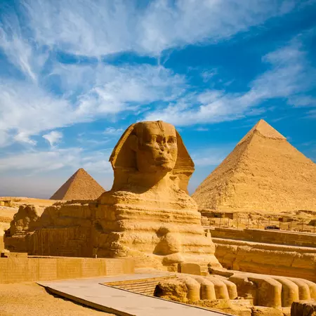 The Sphinx, Giza