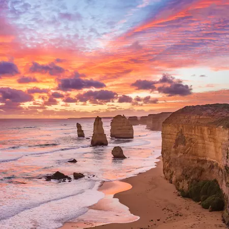 Sunset at Twelve Apostles, Great Ocean Road