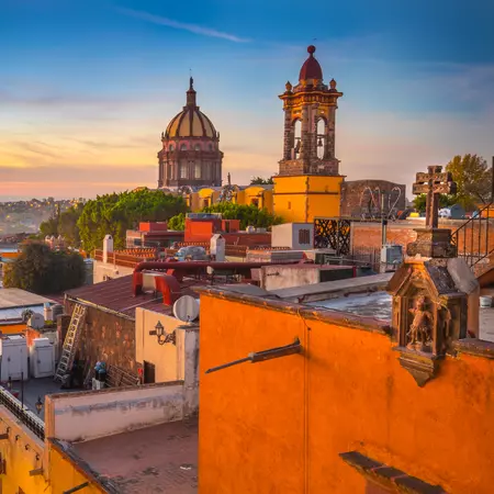 Sunset in San Miguel De Allende