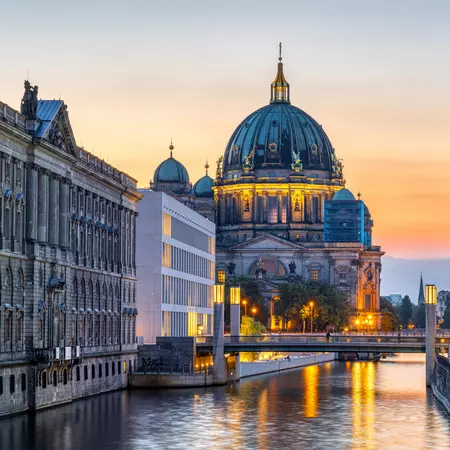 The river Spree, Berlin