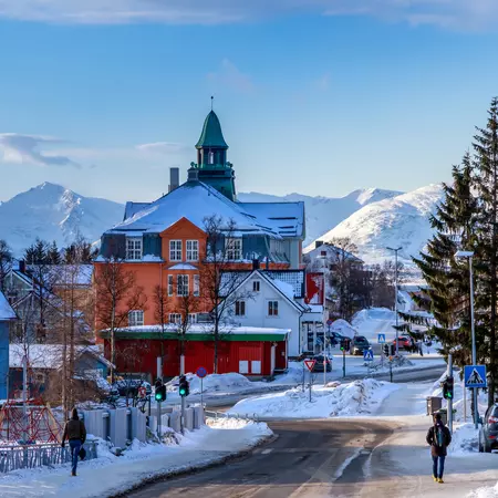Tromso in winter