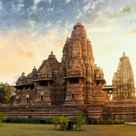 Western Group of Temple Khajuraho, Madhya Pradesh India